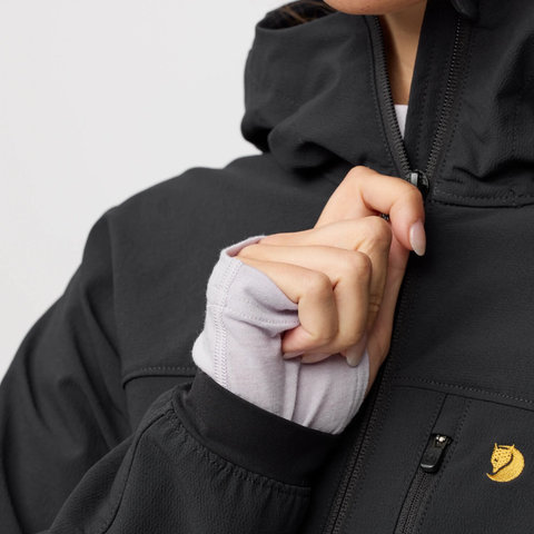Fjällräven Women's Bergtagen Stretch Outdoor Jacket - black | L