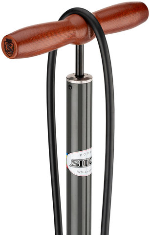 SILCA Pompe à Vélo Pista Plus - gris foncé/universal