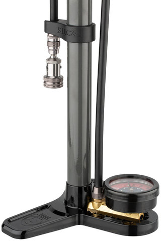 SILCA Pista Plus Floor Pump - dark grey/universal