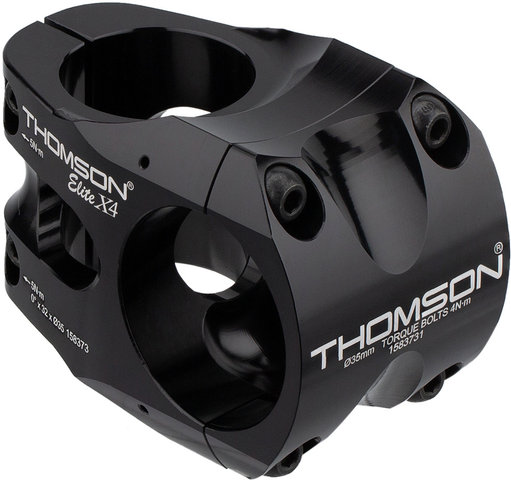 Potence Elite X4 1 1/8" 35 mm - noir/32 mm 0°