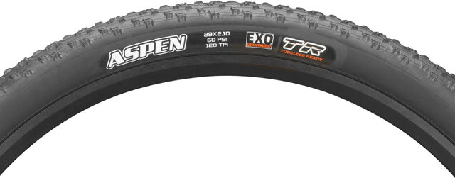 Maxxis Aspen Dual EXO TR 29" Folding Tyre - black/29x2.1