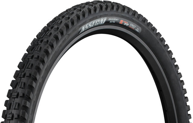 Maxxis Pneu Souple Assegai 3C MaxxGrip Downhill WT TR 29" - noir/29x2,5