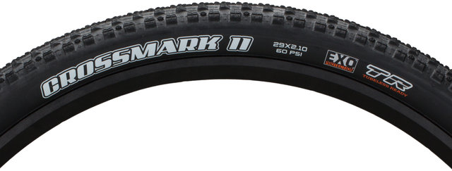 Maxxis Crossmark II Dual EXO TR 29" Folding Tyre - black/29x2.1