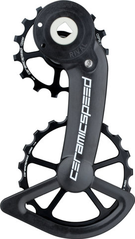 CeramicSpeed Sistema de engranajes OSPW para SRAM Rival AXS - black/15 dientes (rueda guía), 19 dientes (rueda tensora)