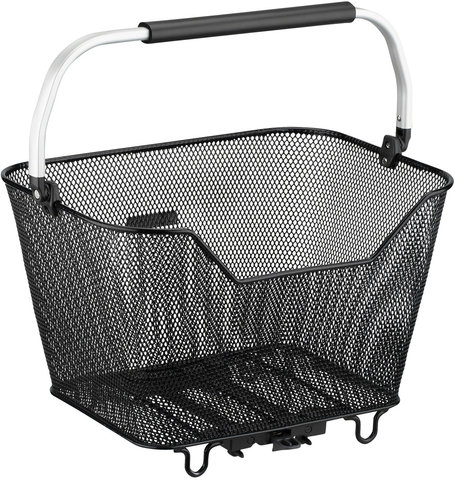 Bask-it Deluxe Bicycle Basket - black/23 litres