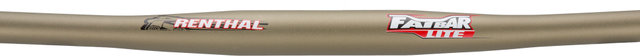 Renthal Manillar Fatbar Lite 31.8 Zero Rise Flat - gold/780 mm 9°