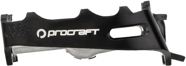 Pedales plataforma Pro II - negro-plata/universal