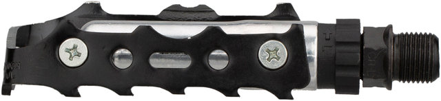 Pedales plataforma Pro II - negro-plata/universal