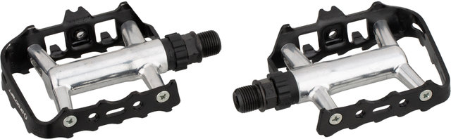 Pedales plataforma Pro II - negro-plata/universal