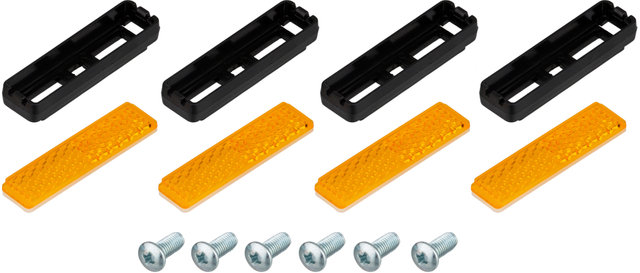 Pedales plataforma Pro II - negro-plata/universal