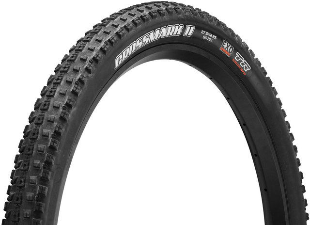 Maxxis Crossmark II Dual EXO TR 27.5" Folding Tyre - black/27.5x2.25