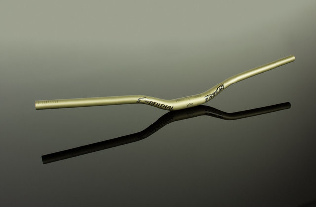 Renthal V3 Fatbar Lite 31.8 40 mm Riser Handlebar - gold/760 mm