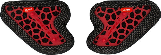 Troy Lee Designs Coussinets de Joue Cheekpads pour Casque Stage - black/M/L