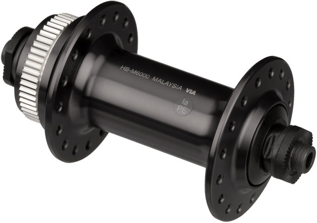 Shimano Deore VR-Nabe HB-M6000 Disc Center Lock für Schnellspannachse - schwarz/9 x 100 mm / 32 Loch