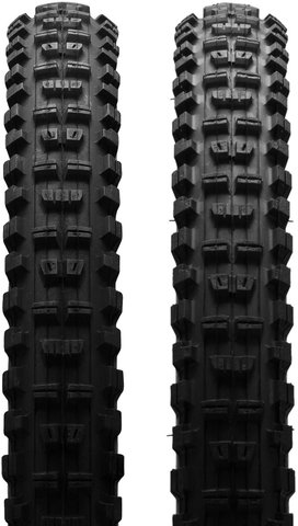 Maxxis Minion DHR II SuperTacky / MaxxPro 26" Wired Tyre Set - black/26x2.4