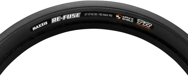 Maxxis Pneu Souple Re-Fuse Dual MaxxShield TR 27,5" - noir/27,5x2,0 (50-584)