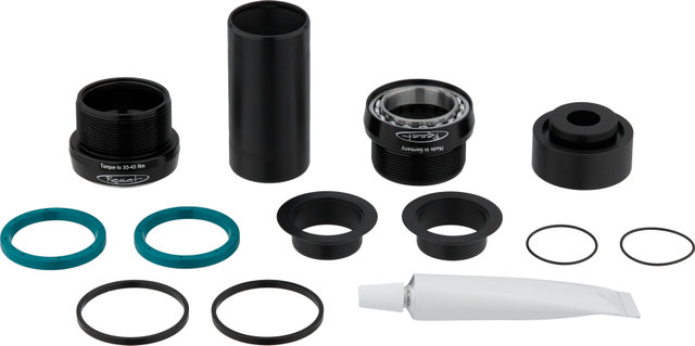 Reset Racing HollowLite MTB Hollowtech II Bottom Bracket - black/BSA
