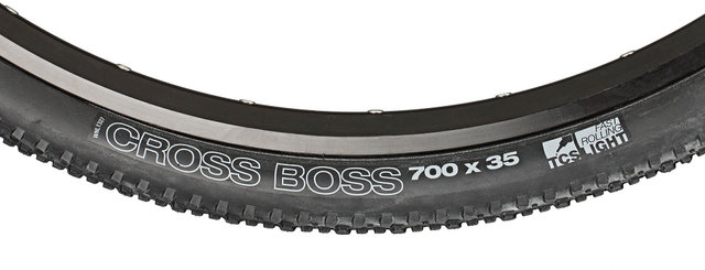 WTB Pneu Souple Cross Boss TCS Light Fast Rolling 28" - noir/35-622 (700x35C)