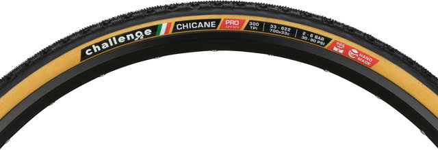 Pneu Souple Chicane Pro 28" - noir-brun/33-622 (700x33C)