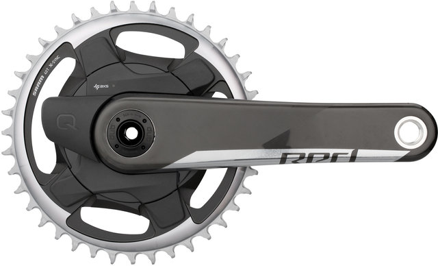 QUARQ Red 1 AXS DUB Power Meter Carbon Crankset - black/172.5 mm 40 tooth