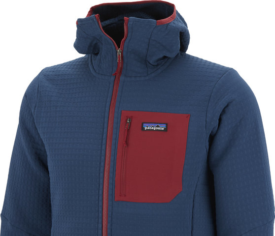 Patagonia Veste R2 TechFace Hoody - tidepool blue/M