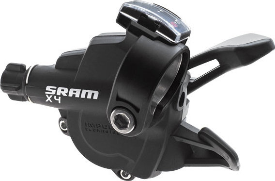 SRAM Mando de Cambio X4 Trigger 3 Velocidades - negro | 3-velocidades