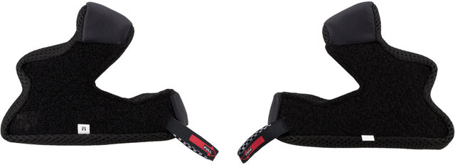 Troy Lee Designs Almohadillas para mejillas de repuesto 3D Cheekpads para cascos D3 - black/M