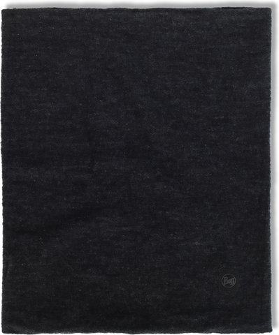 BUFF Merino Polar Fleece neck warmer - solid black/one size