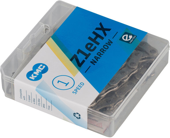 Z1eHX Narrow Kette 1-fach - silver/1 fach / 112 Glieder