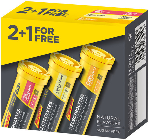 Powerbar Bebida deportiva 5Electrolytes Sports Drink Tabs 2+1 Multipack - mixto/126 g