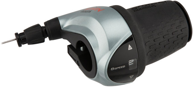 Shimano Nexus Drehschaltgriff SL-C6000-8 8-fach für CJ-8S40 - silber/8 fach