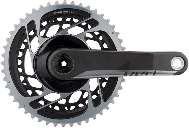 SRAM Juego de bielas Red DUB 2x12 velocidades - black/172,5 mm 35-48