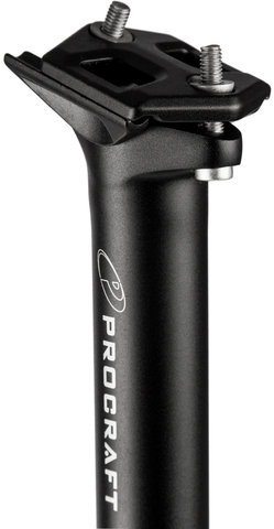 Procraft Tige de Selle Superlight II - noir/31,6 mm / 400 mm / SB 0 mm