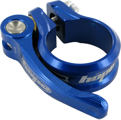 Seatpost Clamp w/ Quick Release - blue/34.9 mm