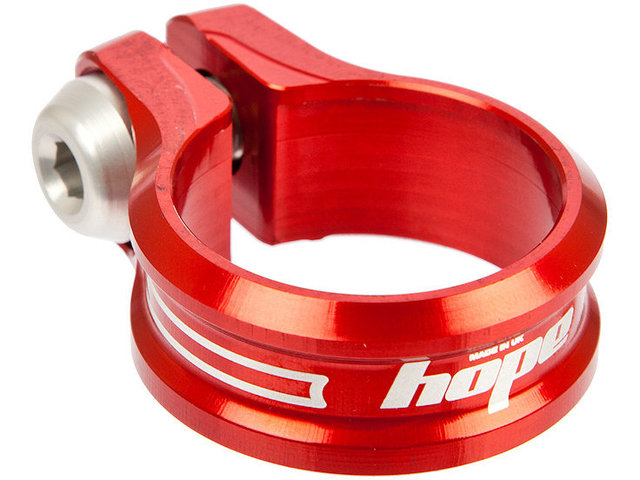 Seatpost Clamp w/ Bolt - red/34.9 mm