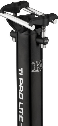 Ti Pro Lite Seatpost, 400 mm - black/34.9 mm