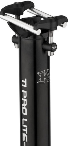 Tige de Selle Ti Pro Lite 400 mm - noir/34,9 mm
