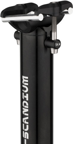 KCNC Ti Pro Lite Seatpost, 400 mm - black/34.9 mm