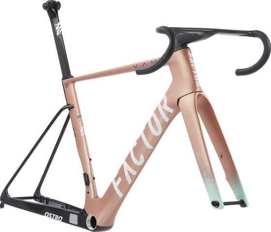 Factor Ostro V.A.M. Disc David Millar Limited Edition Carbon Rahmenkit - david millar/54 cm, T47a DUB