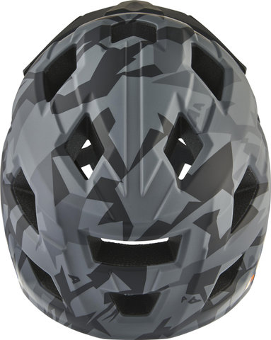 Alpina Rupi Fullface Kinderhelm - black camo orange matt | 50 - 55 cm