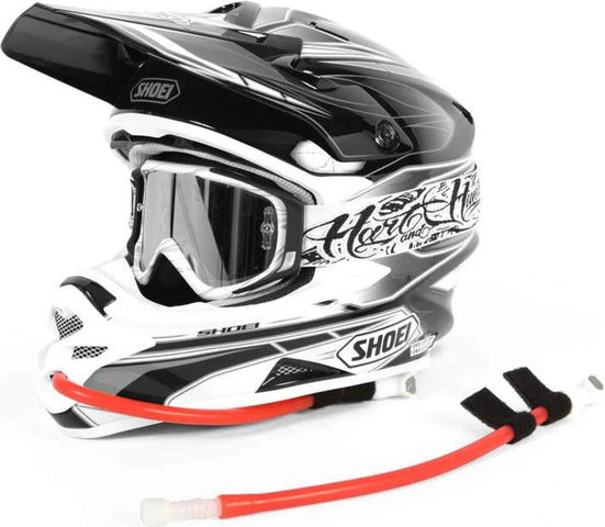 USWE Helmet Handsfree Trinkschlauchset - red
