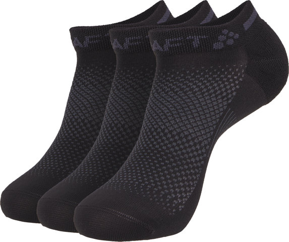 Craft Core Dry Shaftless Socks 3-Pack - black/40 - 42
