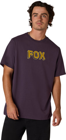 Fox Head T-shirt Image Print 195 Original SS - plum perfect | S