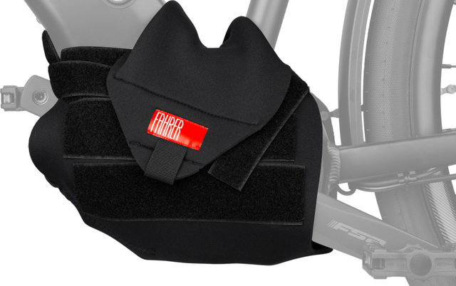FAHRER E-Bike Motor Cover Premium - black