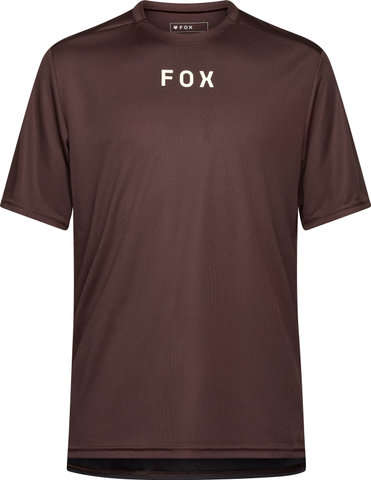 Fox Head Jersey Ranger S/S - wordmark-cocoa/M