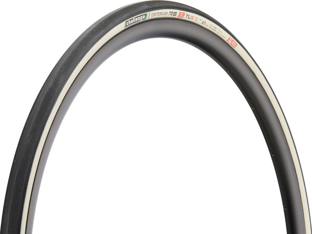 Challenge Criterium RS TE Handmade TLR 28" Folding Tyre - black / white/28 /27 mm/27-622