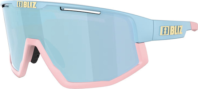 Bliz Lunettes de sport Fusion Small - matte pastel blue/smoke-ice blue