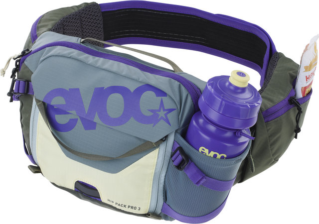 EVOC Sac Banane Hip Pack Pro 3 - steel-violet-dark olive/3 