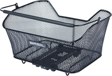 Basil Base M Multi-System Fahrradkorb - schwarz/14 l