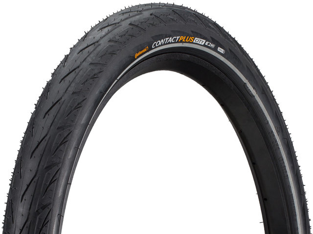 Contact Plus City 27.5" Wired Tyre - black-reflective/27.5x2.2 (55-584)